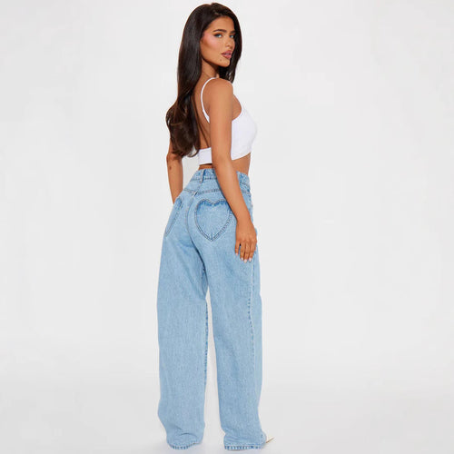 Straight Fit Denim Jeans
