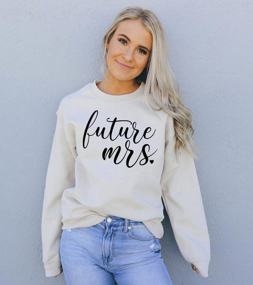 custom bride sweatshirt