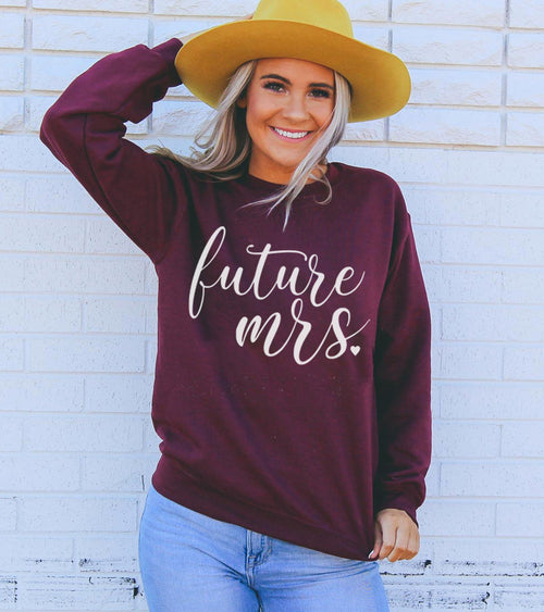 custom bride sweatshirt