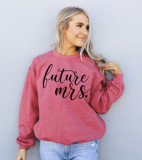 custom bride sweatshirt