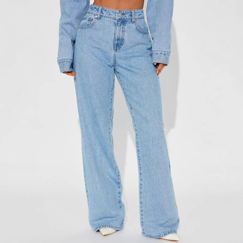 Straight Fit Denim Jeans
