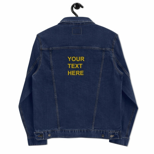 Custom denim jacket for women
