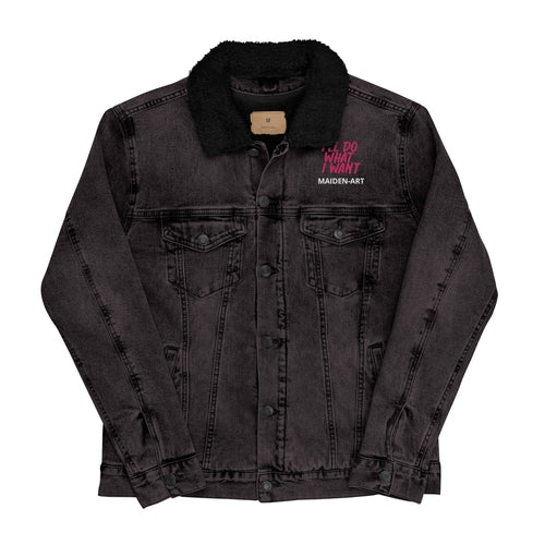Denim Sherpa Jacket for Women.
